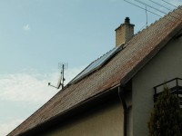 Solární systém na rodinném domě II